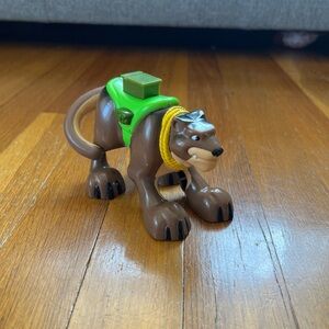 2000 Fisher-Price Mattel Rescue Heros Claude The Mountain Lion 5" Action Figure